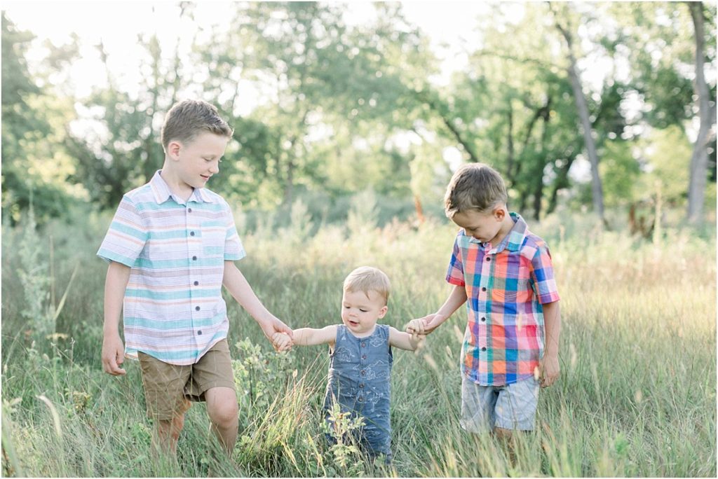 sarah hill photography outdoor boulder lifestyle session brood of boys colorado casual